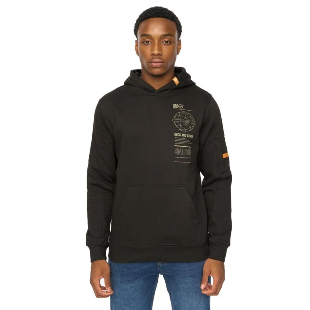 Duck and Cover Mens Ashland Hoodie / Black